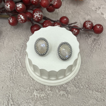 Серебряные серьги Мелодия 